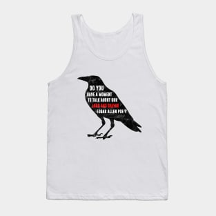 Edgar Allan Poe Lord and Savior Tank Top